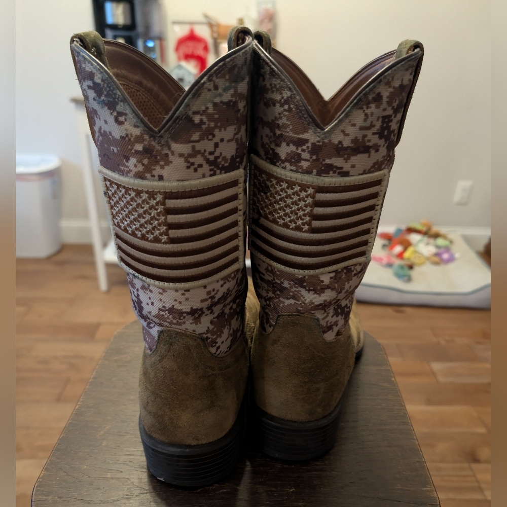 Ariat Men's Camo Patriot Western Boots - Picture 4 of 5